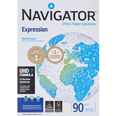 Abbildung von Navigator Drucker und Kopierpapier 2500 Blatt Expression Inkjet / 90g/m² A4 Papier