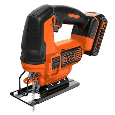 Abbildung von Black &amp; Decker BDCJS18, Schwarz, Orange, 45, 5,5 cm, 1,9 2 8 mm