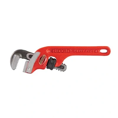 Abbildung von RIDGID 31050 Modell E 6 Rohrzange gekröpft für schwere Beanspruchung, 6&quot; Sanitär Schraubenschlüssel