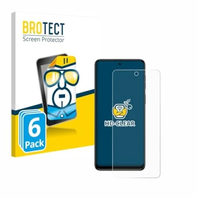 Abbildung von BROTECT (6 Stück Schutzfolie für Motorola Moto G54 Displayschutz Folie Ultra Klar