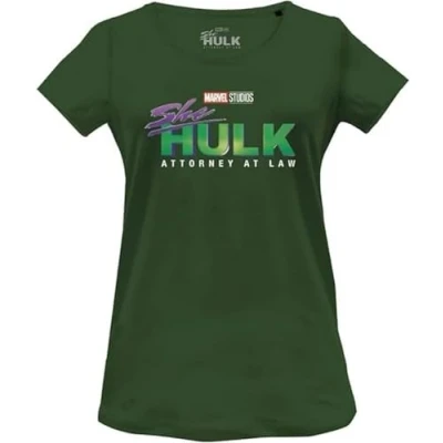 Abbildung von Marvel Damen Woshehuts002 T Shirt, flaschengrün, XXL