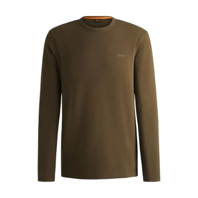 Abbildung von BOSS Tempesto Langarmshirt, Herren, Größe: XL, Open green