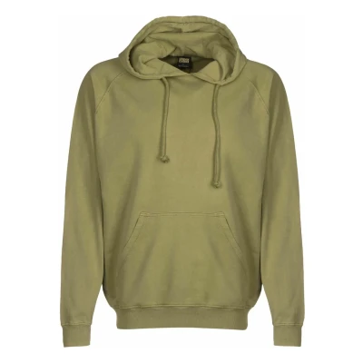 Abbildung von Urban Classics Overdyed Hoody Kapuzenpullover, Herren, Größe: Large, Khaki