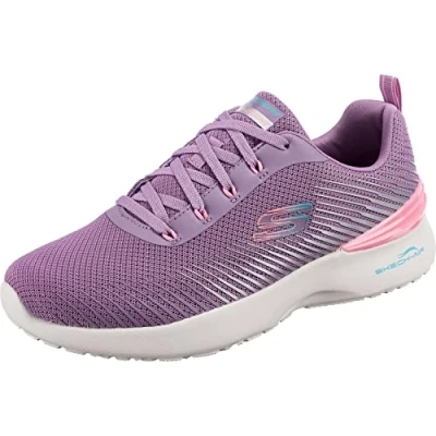 Abbildung von Skechers Damen Skech AIR Dynamight Luminosity Sneaker, Mauve Mesh Pink Trim, 37 EU