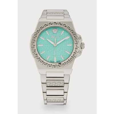 Abbildung von Versace Unisex Uhr silvercoloured, Größe: One Size, Silver coloured