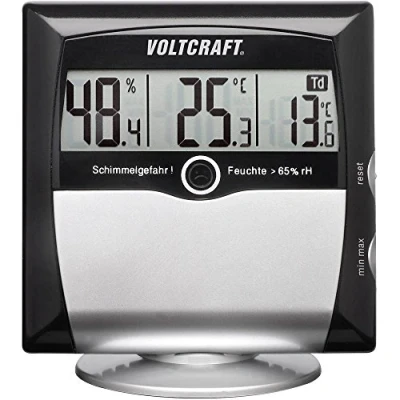 Abbildung von VOLTCRAFT MS 10 Luftfeuchtemessgerät (Hygrometer) 1% rF 99% Taupunkt /Schimmelwarnanzeige