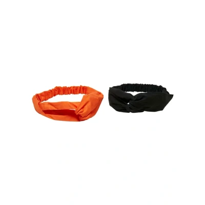 Abbildung von Urban Classics Light Basic 2PACK Haarstylingaccessoires, Damen, Größe: One Size, Magicmango black