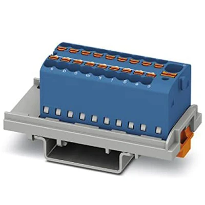 Abbildung von Phoenix Contact PPTFIX 4/18X1,5 NS35 block BU 1047455