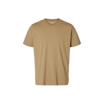 Abbildung von Selected Homme Haspen Oneck Tshirt basic, Herren, Größe: Small, Kelp
