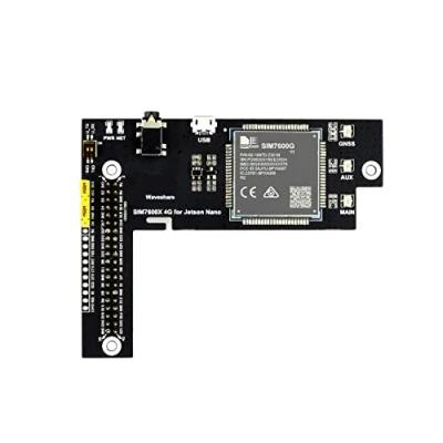 Abbildung von Waveshare Jetson Nano 4G/3G/2G/GNSS Expansion Board Based on SIM7600G H Supports Global LTE CAT4 up to 150Mbps for Downlink Data Transfer