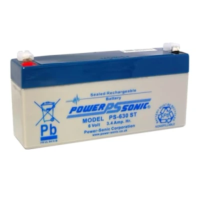 Abbildung von Akku kompatibel CP632 CP832S 6V 3,2Ah AGM Blei Accu wartungsfrei wiederaufladbar