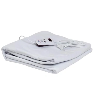 Abbildung von Wärmeunterbett Elektrisch Einzelbett Größe 150 x 80 cm 4 Temperaturstufen Heizunterbett aus 100% Polyester Hochwertiger Elektrischer Matratzenbezug Pekatherm UP110DF