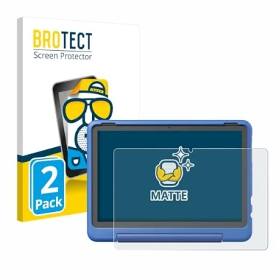 Abbildung von BROTECT Entspiegelungs Schutzfolie für Amazon Fire HD 10 Kids Pro 2023 (2 Stück) Matte Displayschutz Folie, Anti Reflex, Fingerprint