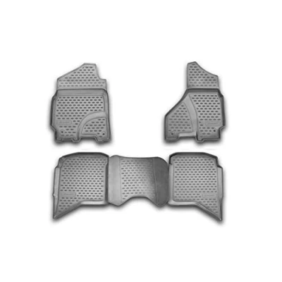 Abbildung von Element Gummimatten Passgenaue Fußmatten Dodge RAM 1500/2500/3500 Crew Cab 2002 2012 4tlg