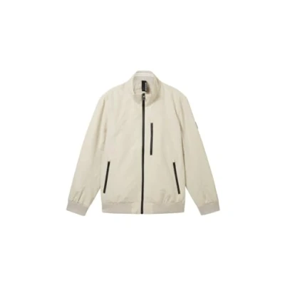 Abbildung von TOM TAILOR Herren Casual Blouson Jacke, 26199 Beige Alfalfa, XL