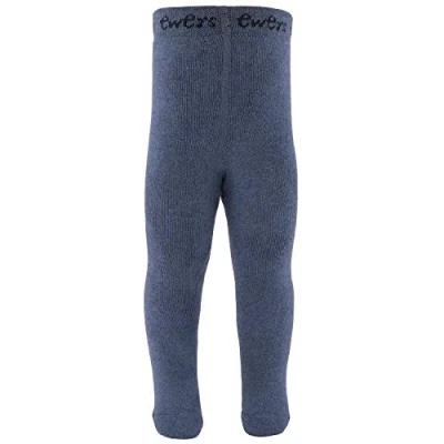 Abbildung von Ewers Thermo Strumpfhose für Kinder, Größe: 56, Jeans meliert