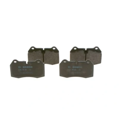 Abbildung von BOSCH 0 986 494 282 Bremsbelagsatz Low Metallic mit Anti Quietsch Blech, Montageanleitung BMW: 7, 8