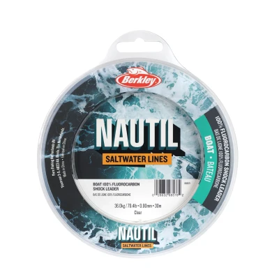 Abbildung von Berkley Nautil Boat Fluorcarbon Clear Shockleader 30m 0.70mm (25kg) Fluorocarbon