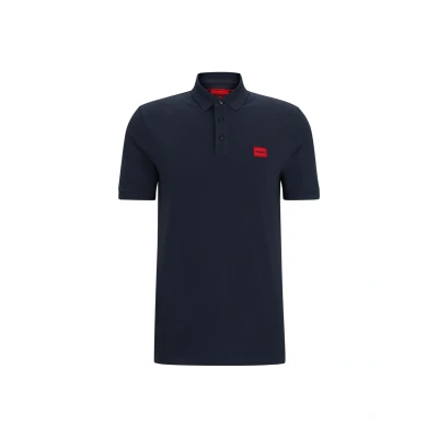 Abbildung von HUGO Dereso Poloshirt, Herren, Größe: Medium, Dark blue