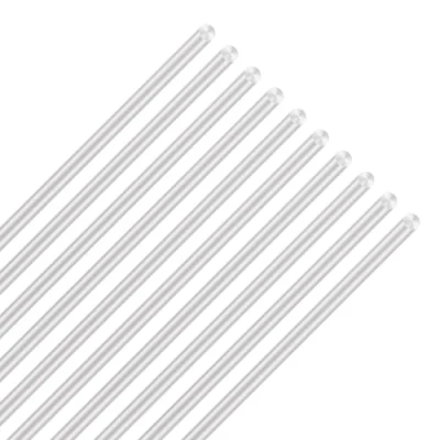 Abbildung von LAVMHAB 6063 Aluminium Rundstab 4mm x 300mm, solide runde Schäfte Stäbe für DIY Bastelmodelle (10 Stück)