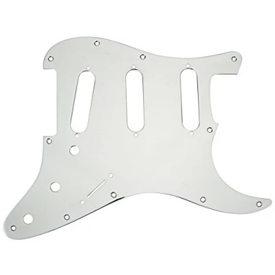 Abbildung von Fender 099 1360 100 1 Ply Chrome Plated 11 Hole Mount S/S/S Stratocaster Pickguard