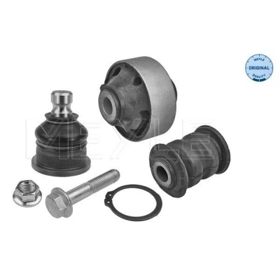 Abbildung von MEYLE 36 16 610 0005 Reparatursatz, Radaufhängung Vorderachse links, rechts mit Trag /Führungsgelenk, Gummilager NISSAN: MICRA 3