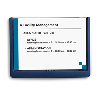 Abbildung von DURABLE Türschild 21,0 x 14,85 cm dunkelblau