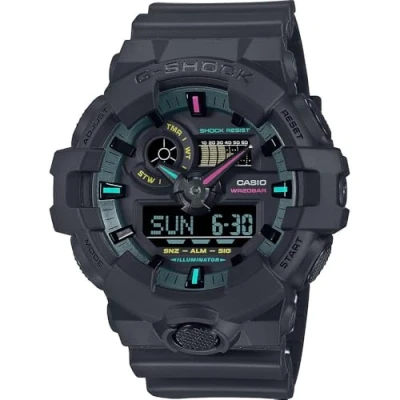 Abbildung von CASIO G SHOCK Chronograph, Quarzuhr, Armbanduhr, Herrenuhr, analog, digital