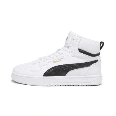 Abbildung von puma Caven 2.0 MID JR Unisex Sneaker low whitepuma blackgold für Kinder, Größe: 39, white black gold Schuhe