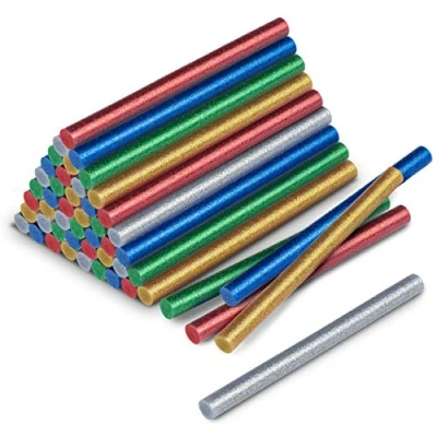 Abbildung von Heissklebestifte Set Glitzer, 50 Stück (Ø 11 mm)