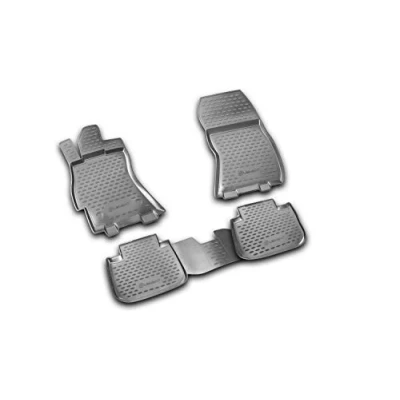 Abbildung von Element Gummimatten Passgenaue Fußmatten Subaru Legacy 09/2009 4tlg