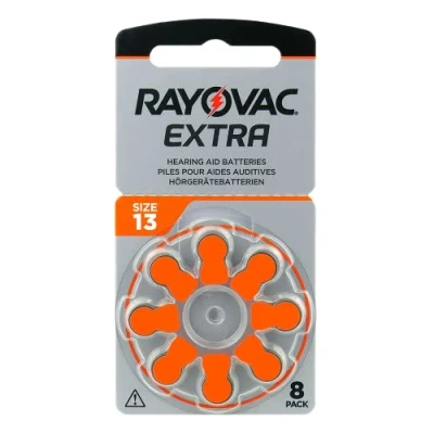 Abbildung von 80 Batterien für Ihr Hörgerät Typ 13 (Orange)