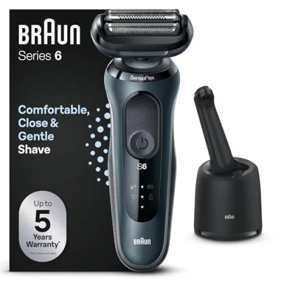 Abbildung von Braun Gesichtshaarrasierer Herrenrasierer Series 6 61 N7000CC