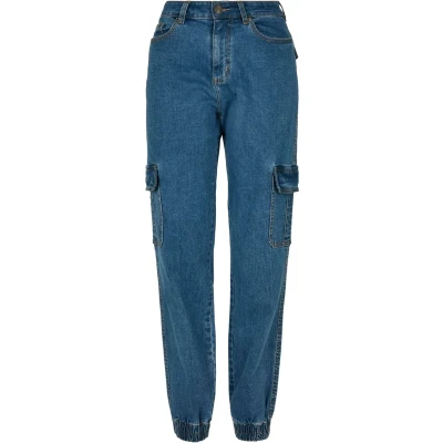 Abbildung von Urban Classics Jeans Relaxed Fit, Damen, Größe: 27x28, Clearblue washed