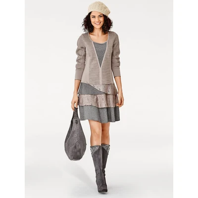 Abbildung von heine Strickkleid Jersey Kleid