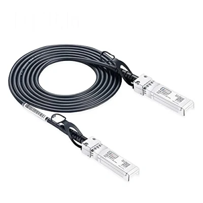 Abbildung von Elfcam 10G SFP+ auf DAC Kompatibel zu kompatibles Kupfer passiv 30AWG Twinax Kabel, für Cisco, Juniper, Mikrotik, Huawei (2 M)