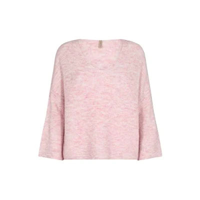 Abbildung von Soyaconcept Women&#039;s SC Jackie 1 Damen Pullover, Rose Melange, X Large