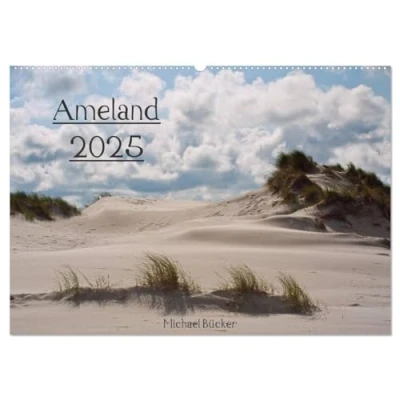 Abbildung von Ameland (Wandkalender 2025 DIN A2 quer), CALVENDO Monatskalender