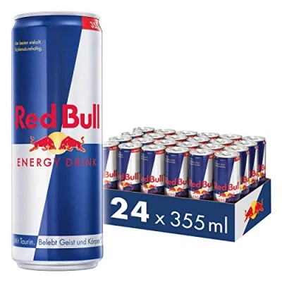Abbildung von Red Bull Energy Drink, 24 x 355 ml, Dosen Getränke 24er Palette, OHNE PFAND