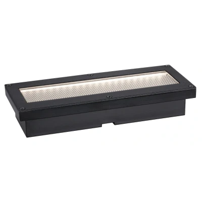 Abbildung von Paulmann LED Einbauleuchte &quot;Solar Bodeneinbauleuchte Domenic IP67 3000K 0,12lm Schwarz&quot;, 1 flammig