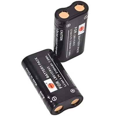 Abbildung von DSTE 2PCS CR V3 Li Ion Akku Kompatibel mit Olympus C3000 C3040 C 211 3000 3030 3030Z 3040 4000 5050 5050Z 700