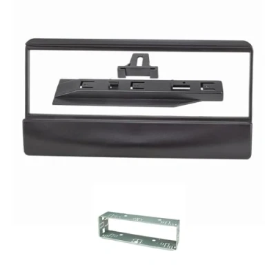 Abbildung von tomzz Audio 2415 120 Radioblende Metallschacht kompatibel mit Ford Escort Focus Fiesta Scorpio Transit Mazda 121 schwarz