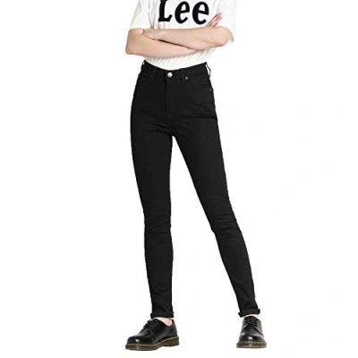 Abbildung von Lee IVY Jeans Skinny Fit, Damen, Größe: 25x33, Black rinse