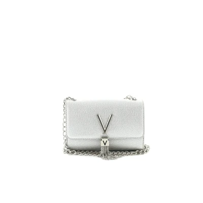 Abbildung von Valentino Bags Divina Umhängetasche, Damen, Größe: One Size, Argento