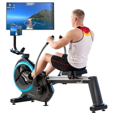Abbildung von Rudergerät Nordlys Fitness Schwarz Klappbar 21 Programme