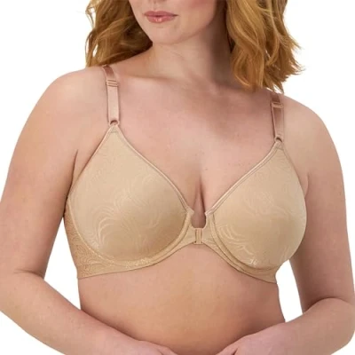 Abbildung von Bali Damen Comfort Revolution formender Bügel BH mit Vorderverschluss Büstenhalter, Undurchsichtige, Hautfarben, 80C