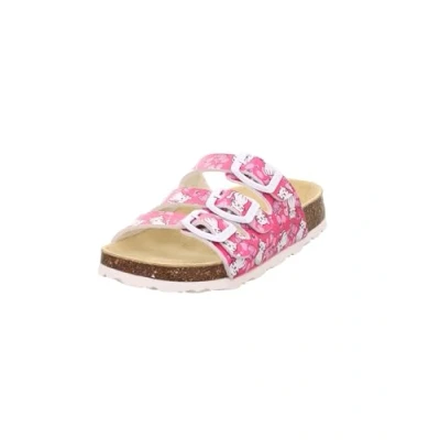 Abbildung von Superfit Fussbettpantoffel Mädchen PINK/Mehrfarbig 5650 Hausschuh, 30 EU