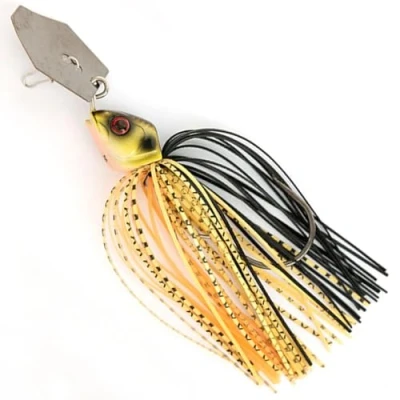 Abbildung von Fox Rage Bladed Jig Spinnköder, Farbe:Black &amp; Gold, Gewicht:28g