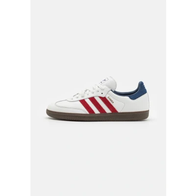 Abbildung von adidas Originals Samba OG Sneaker low, Größe: 35.5, Core white/team victory red/night indigo Leder