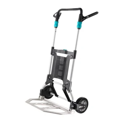 Abbildung von wolfcraft TS 1500 Transportsystem 5525000 Stabile Sackkarre für schwere Lasten bis 200 kg Klappbarer Profi Handkarren Außengelände und Treppen